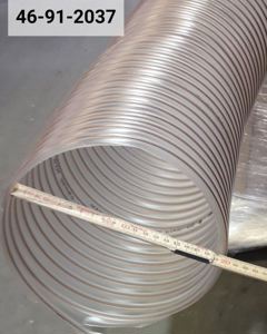 Hose D205 clear spiral M&M